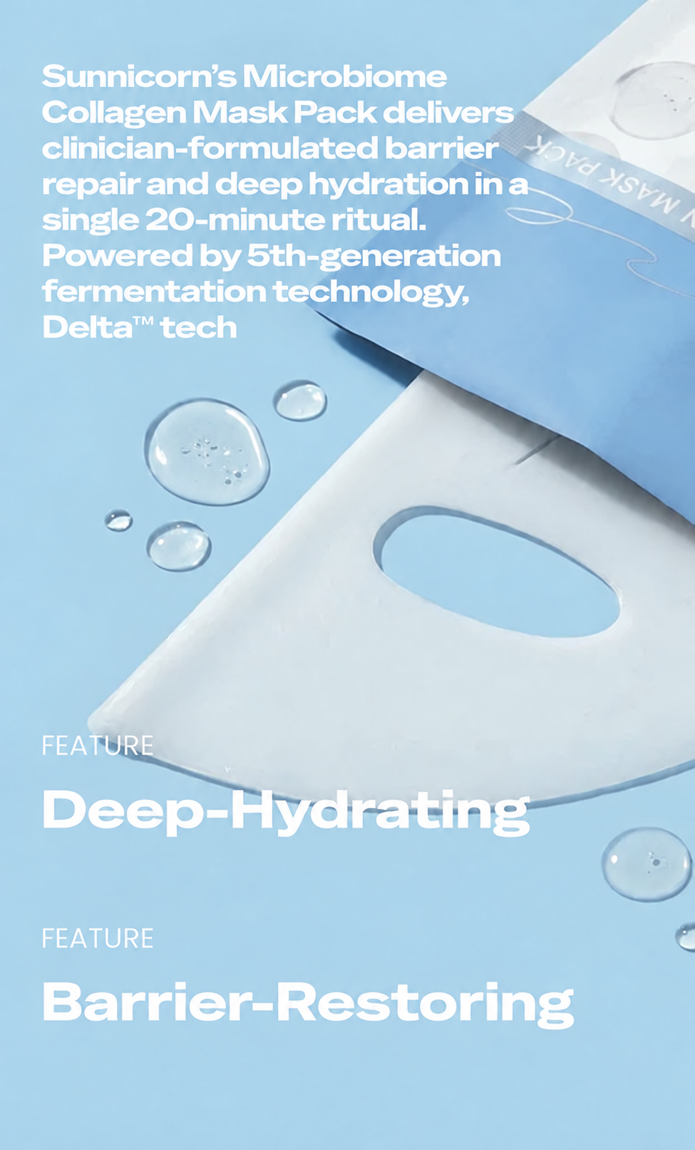 Microbiome Collagen Sheet Mask