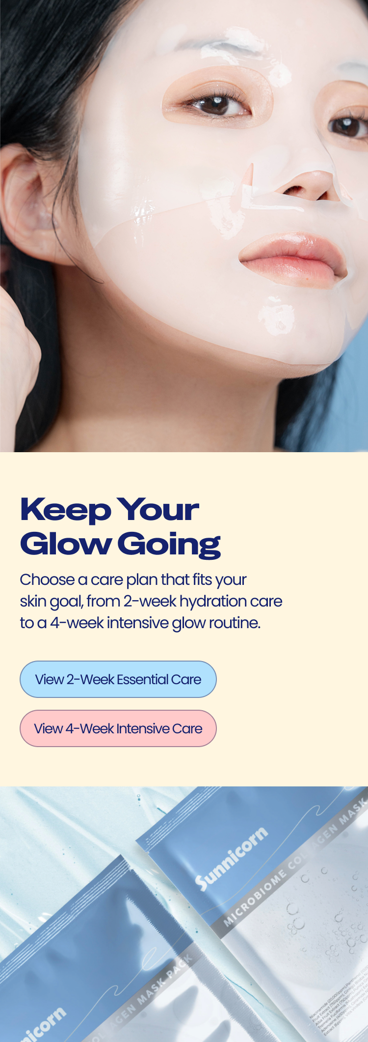 Microbiome Collagen Sheet Mask